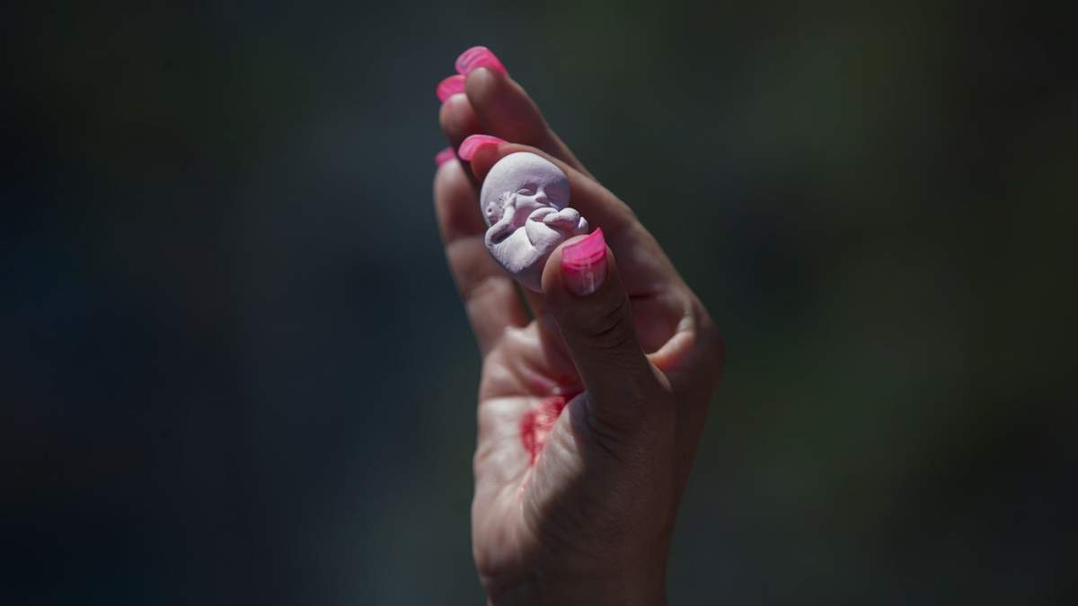 Protesta a favor del aborto