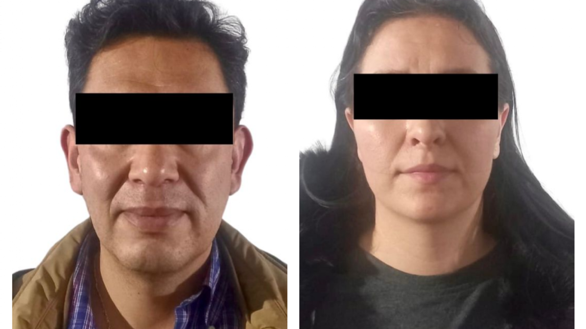 Diego Eric “N”, presidente municipal con licencia de Santiago Tianguistenco y su hermana María Luisa “N”