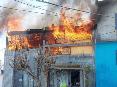 Una mujer y sus tres hijos murieron al incendiarse su casa en Nuevo León