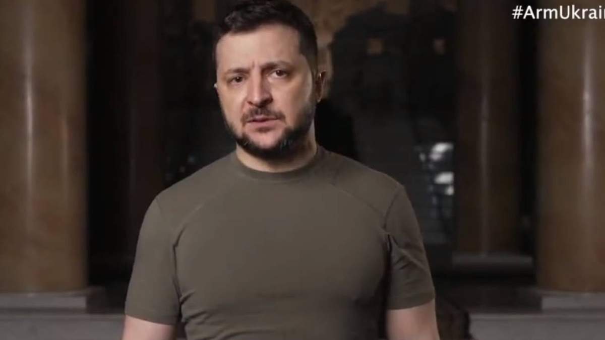 El presidente de Ucrania, Volodimir Zelenski