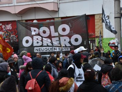 Polo Obrero Neuquén se sumó a la protesta nacional por el IFE