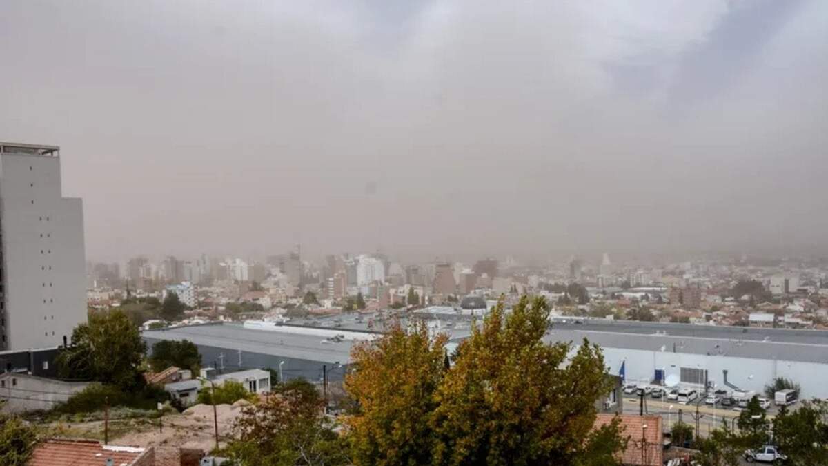 Emitieron alerta amarilla. Fuente: (Facebook)