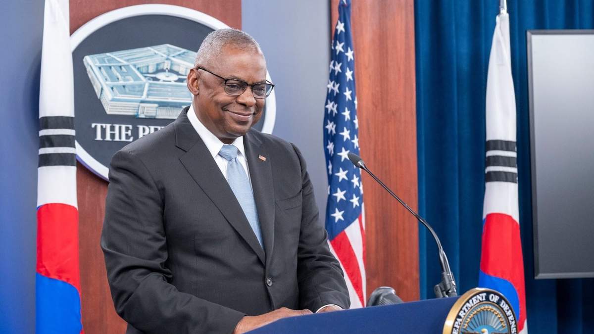 El secretario de Defensa de EU, Lloyd Austin