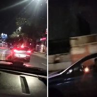 Conductor dispara contra familia que iba en otro auto en Insurgentes a la altura de La Joya (Video