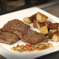 Con 1 papa y 1 entraña: prepará esta divina receta que podés hacer a la parrilla