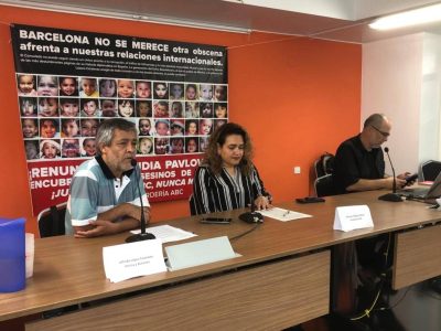 Familiares de víctimas del caso ABC piden en Barcelona destituir a Pavlovich como cónsul