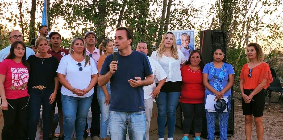 Juan Peláez en Colonia Nueva Esperanza. Fuente: (Facebook)