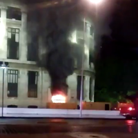 Se registra incendio en Bellas Artes; INBA informa que fue controlado (Videos)