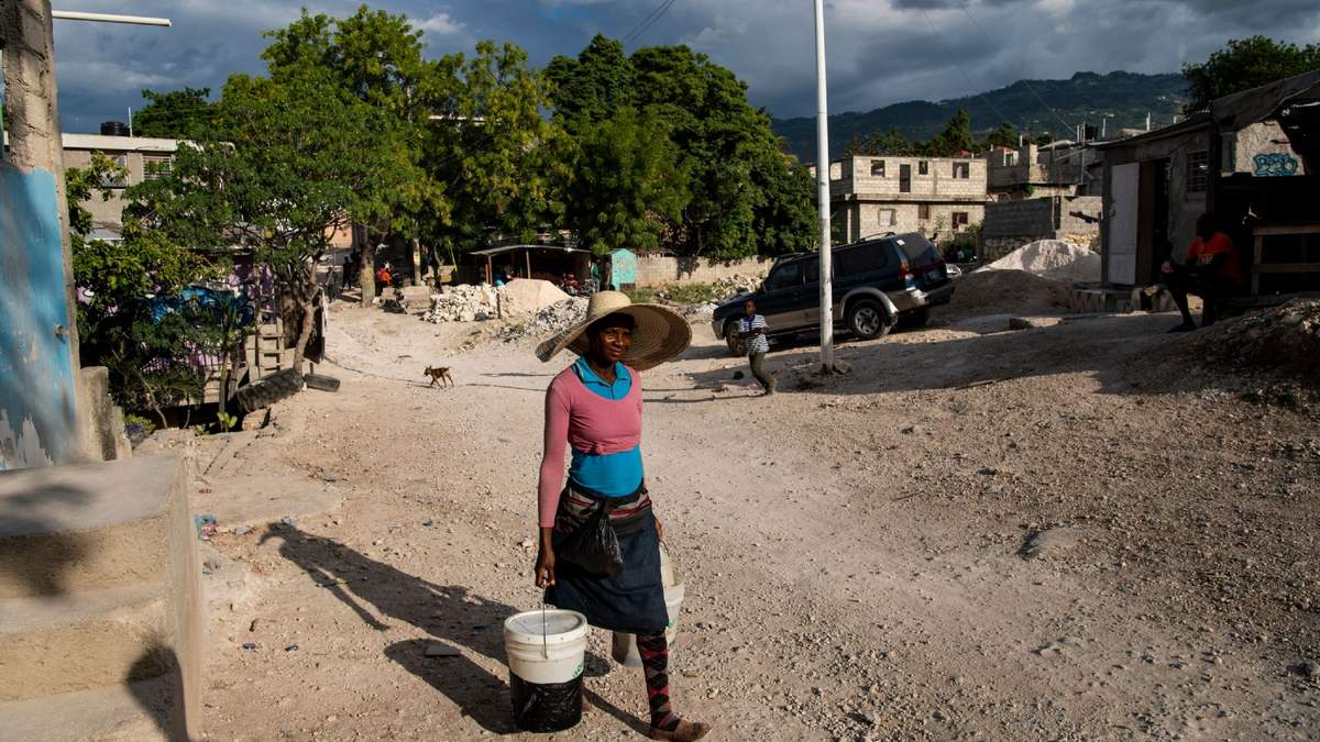 Haití lucha contra la pobreza y la desnutrición. Fuente: (Twitter)