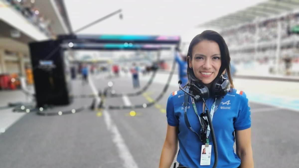 Ramos, responsable de la seguridad de los monoplaza de BWT Alpine F1 Team