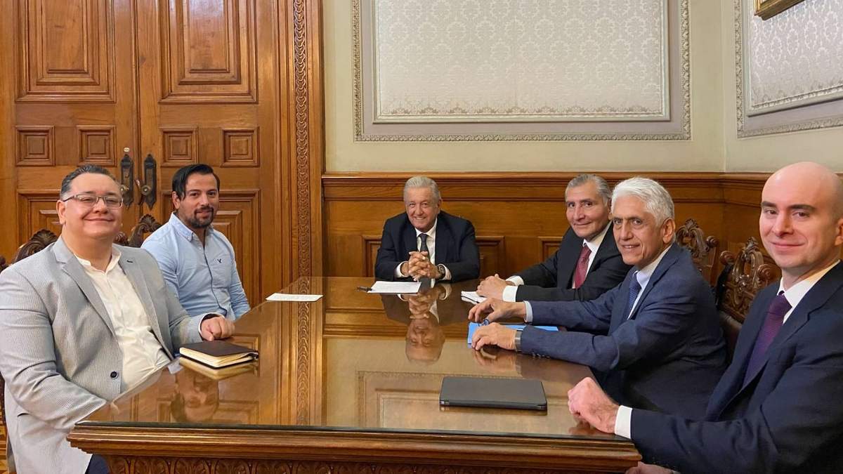 Reunión de López Obrador con gabinete en materia de agua