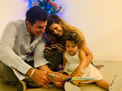 Isabel Macedo, su esposo e hija grabaron un tierno mensaje que compartieron en Instagram
