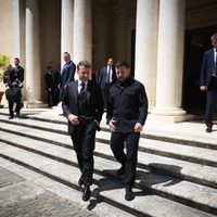 Zelenski comenta con Starmer y Macron su reunión con Trump en el Vaticano