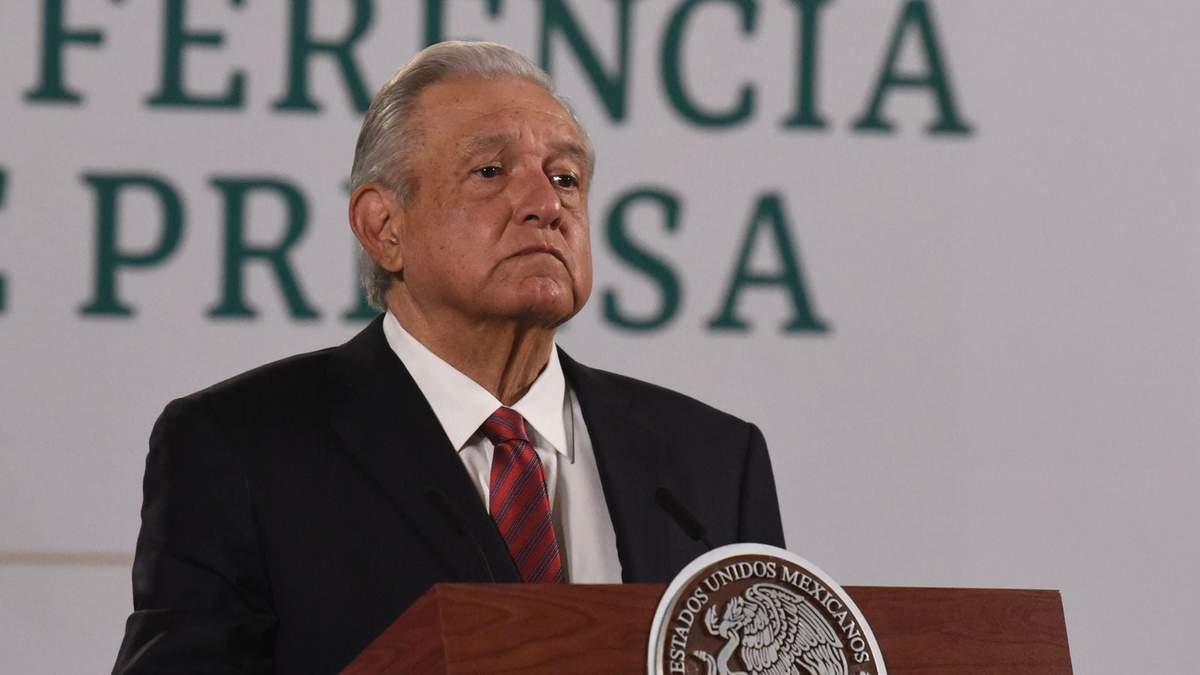El presidente López Obrador