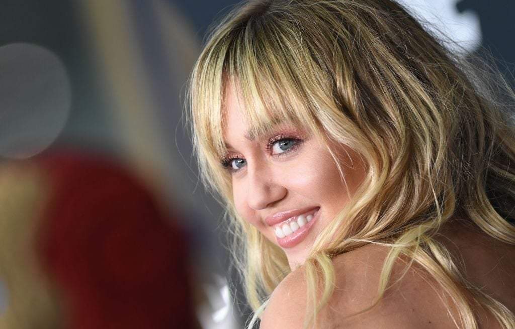 Miley Cyrus. Fuente: (Instagram)