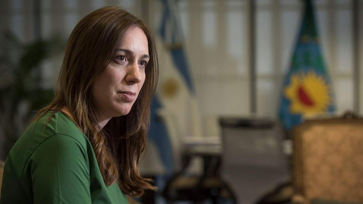 María Eugenia Vidal, exgobernadora de la provincia de Buenos Aires. Fuente: (Twitter)