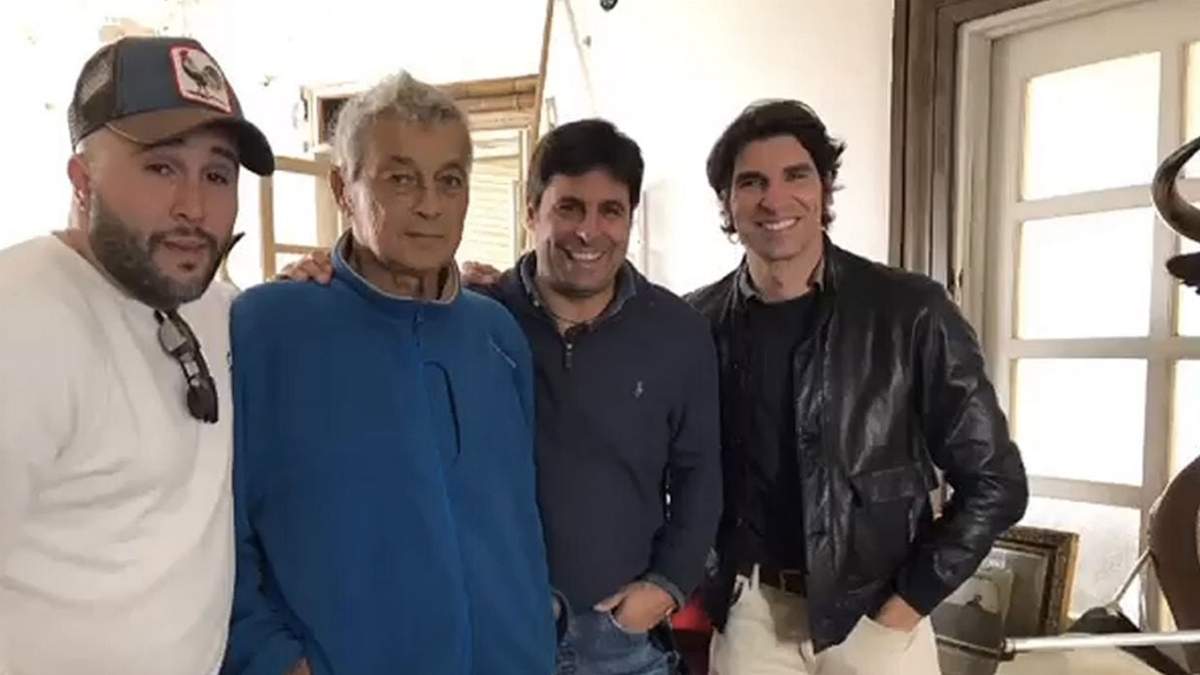 Kiko, Riverita , Fran y Cayetano Rivera. Fuente: (Instagram)
