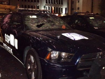 Disturbios ensombrecen la manifestación #NoMeCuidanMeViolan; '¡Exigir justicia no es provocación!”, claman
