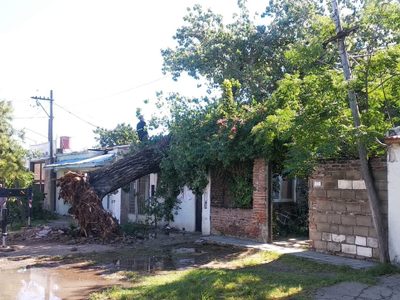 Fuerte temporal acechó a varias provincias: imágenes impactantes