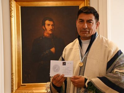 Julio Alvarado, el primer ganador del Pasaporte Nacional Sanmartiniano