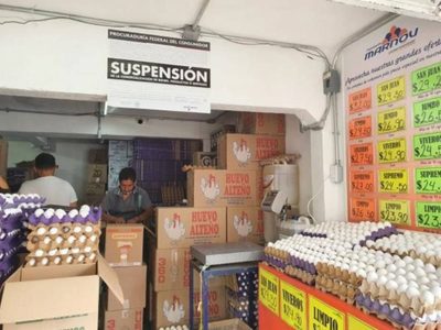 Aumentan a 126 los establecimientos sancionados por Profeco por alzas injustificadas