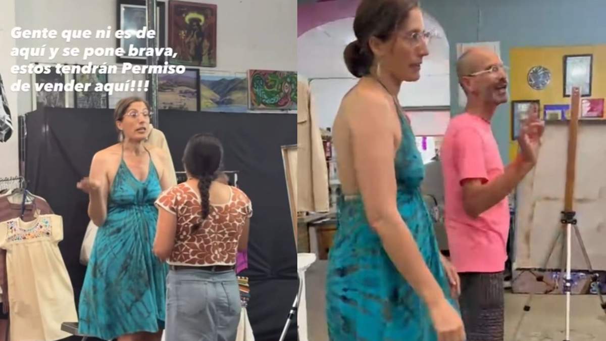 La difusión de un video desde Oaxaca genera reacciones por la actitud de una pareja extranjera en un mercado.