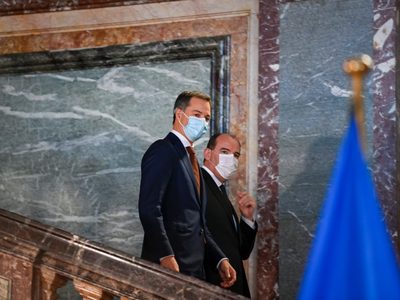 Primer ministro belga denuncia acción "criminal" por disturbios en manifestación del domingo