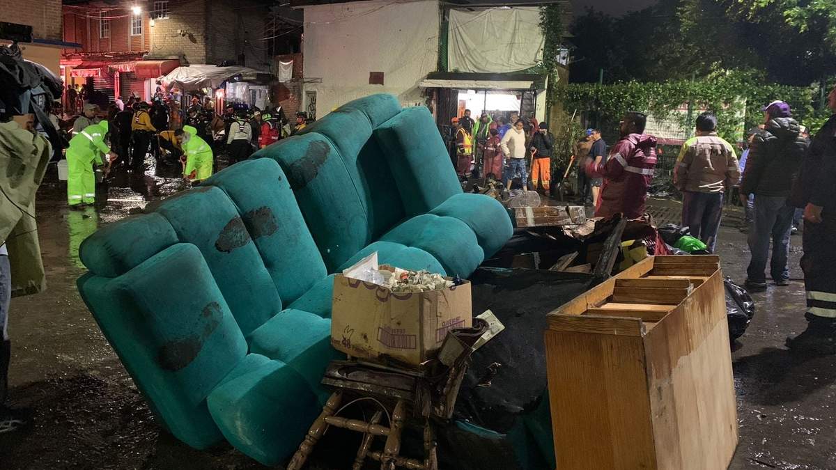 Viviendas afectadas por las lluvias
