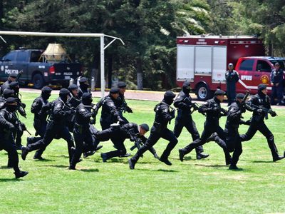 Se gradúan 44 policías de la CDMX expertos en la detención de “delincuentes de alta peligrosidad”
