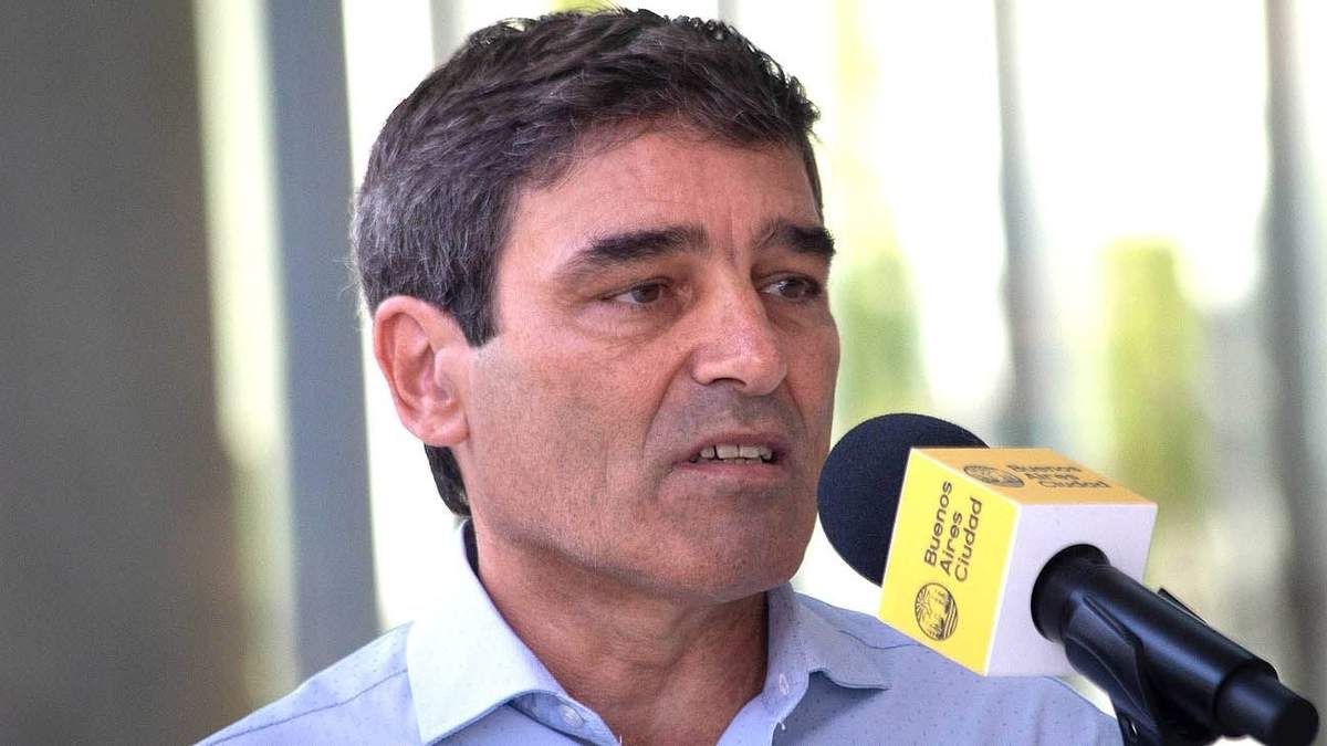 Fernán Quirós, ministro de Salud de la Ciudad de Buenos Aires. Fuente: (Twitter)