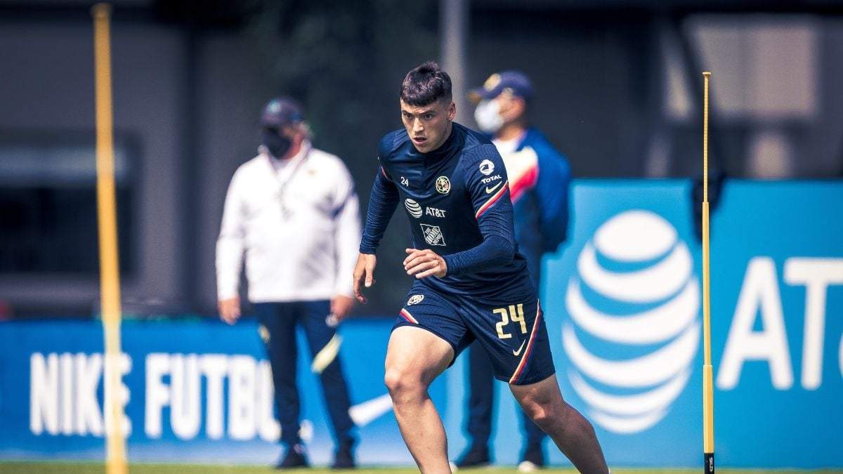 Federico Viñas, delantero del Club América