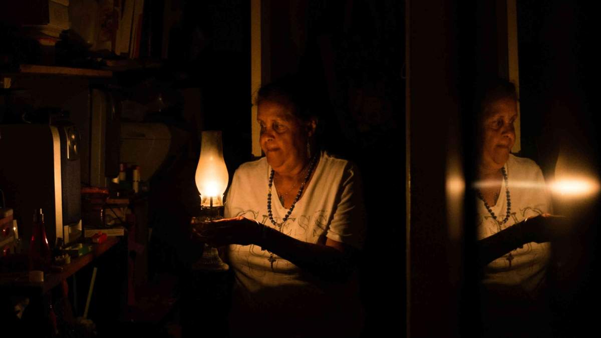 Cortes de luz (Fuente: Twitter)
