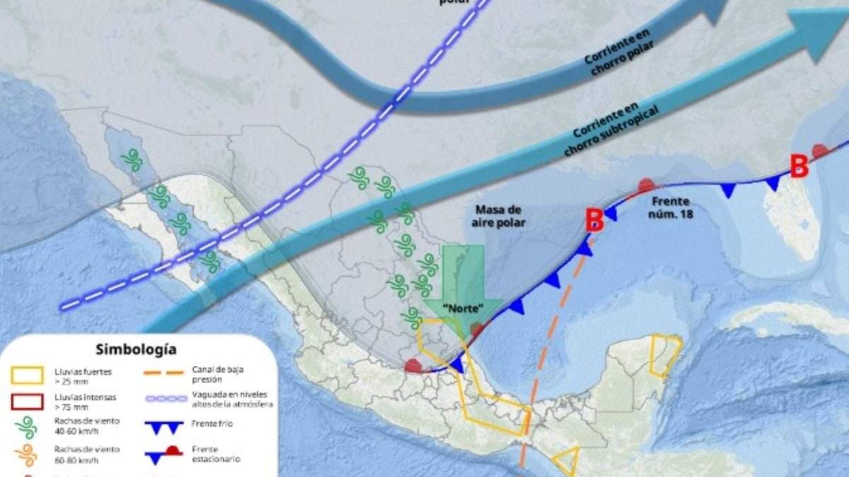 La previsión del clima para el domingo 7
