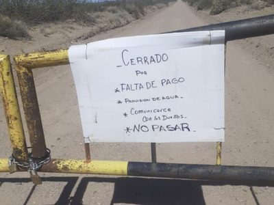 La empresa Oilstone quedó en el centro del reclamo por servidumbres impagas y falta de agua en campos rurales