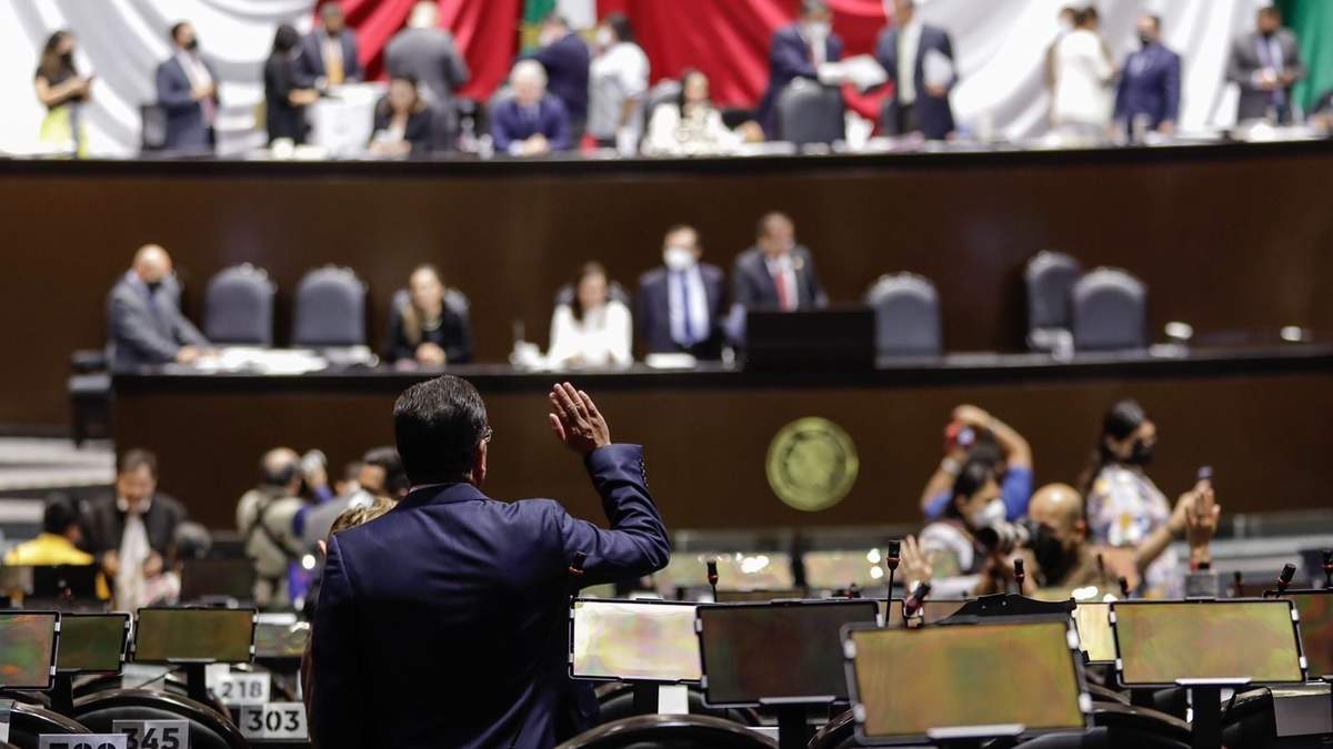 Sesión en la Cámara de Diputados