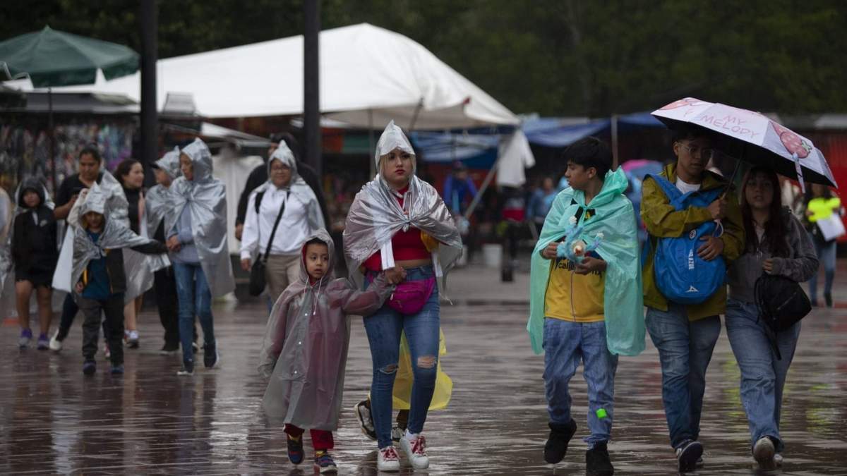 Probabilidad de chubascos y lluvias puntuales fuertes en la Ciudad de México este lunes
