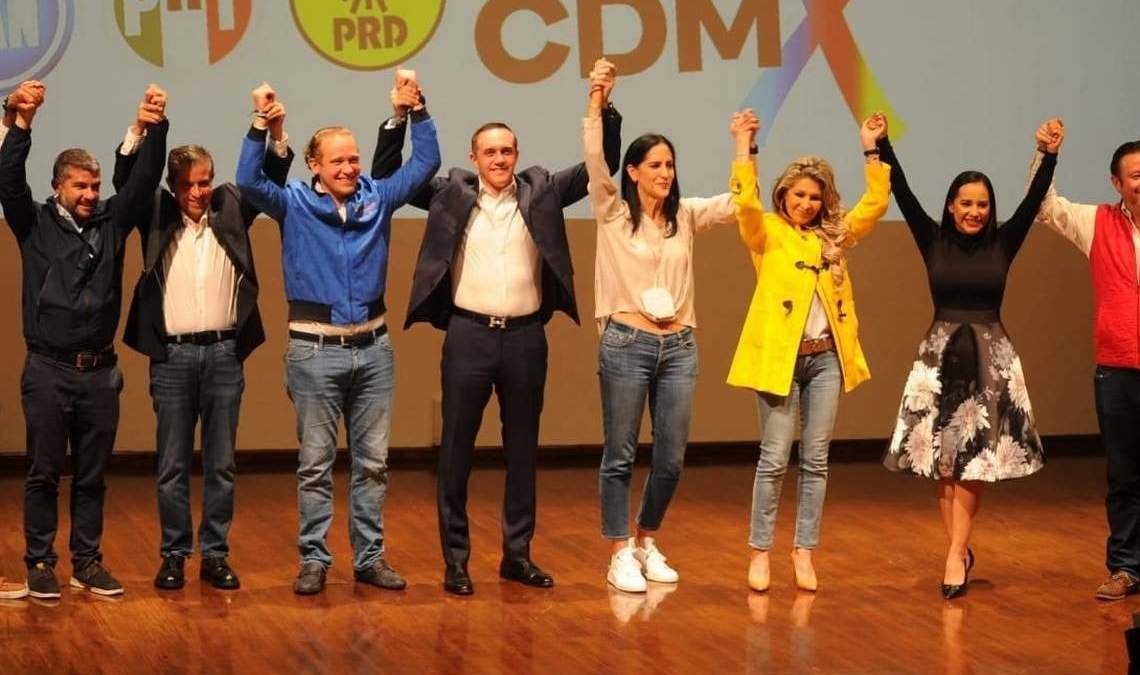Los opositores aliancistas en la CDMX. Foto de 2021