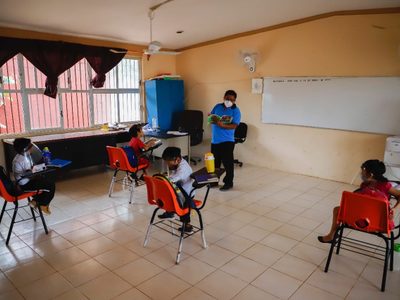 Regreso a clases en Campeche: así fue el retorno de 6 mil alumnos y maestros