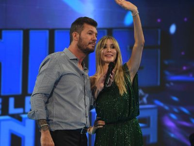 Mucha conexión: Guillermina Valdés y Marcelo Tinelli inauguraron el ritmo de cumbia y brillaron