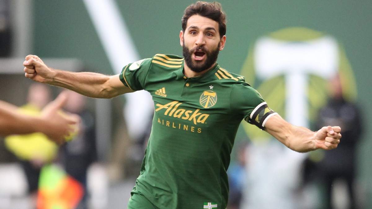 Diego Valeri, del Portland Timbers. Fuente (Instagram)