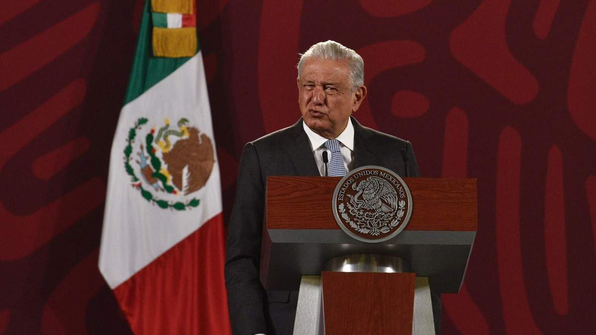 El presidente López Obrador