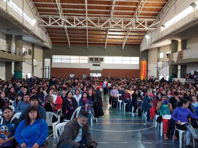 "Que se guarde la amenaza para la gilada" respondieron los docentes de Neuquén a Llancafilo