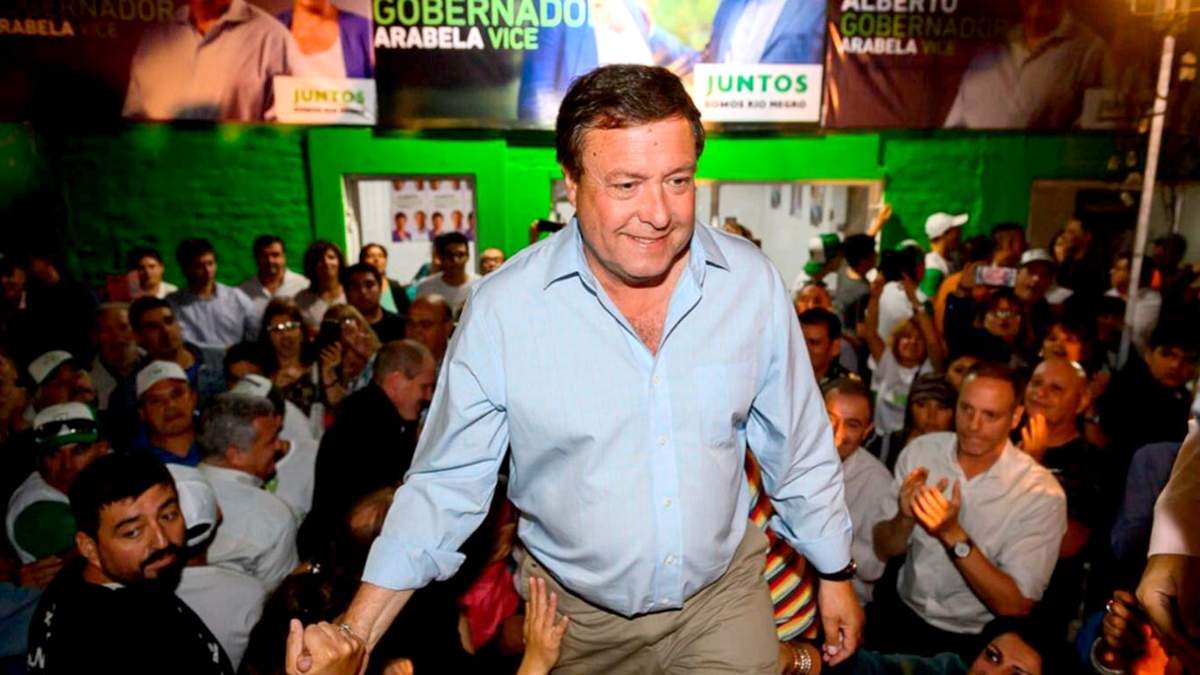 Senador Alberto Weretilneck. Fuente: (Twitter)