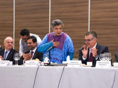 "Ojalá sea Xóchitl" la nueva presidenta: Beatriz Paredes a empresarios
