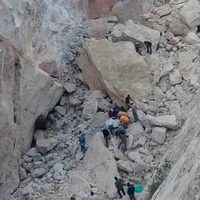 Derrumbe en mina de Hidalgo deja un muerto y cuatro desaparecidos