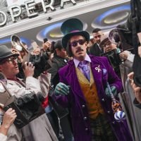 "Charlie y la Fábrica de Chocolate" deslumbró, antes de su estreno, con un show gratuito frente al Gran Rex