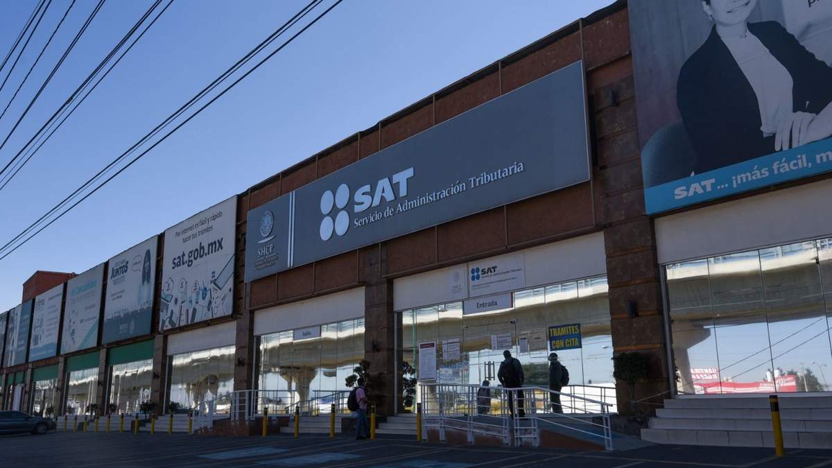 Fachada de oficina del SAT en Toluca