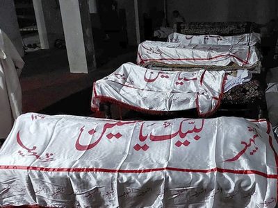 Tribus de Pakistán pactan tregua tras emboscada de 42 chiíes que fueron asesinados
