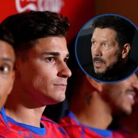 ¿Problemas en el Atlético Madrid?: la tensa relación entre Julián Álvarez y el Cholo Simeone