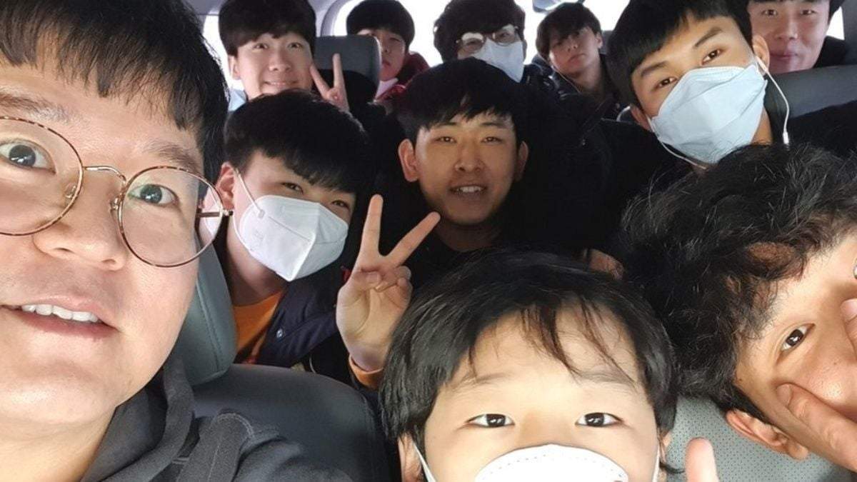 Coronavirus en Corea del Sur. Fuente: (Twitter)